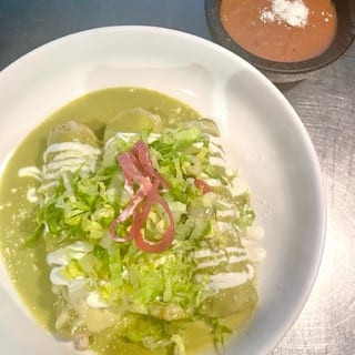 Enchiladas Verdes